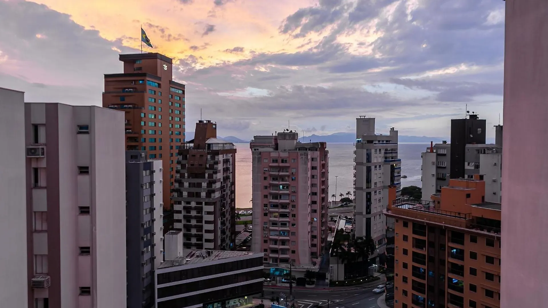 Apartmán Wi-Fi 200Mb | Vista Parcial Do Mar #Ca35 Florianópolis