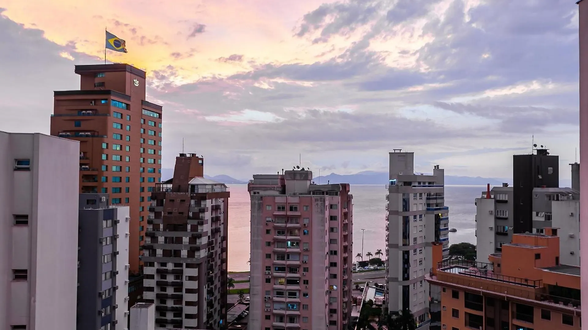 Apartmán Wi-Fi 200Mb | Vista Parcial Do Mar #Ca35 Florianópolis Brazílie